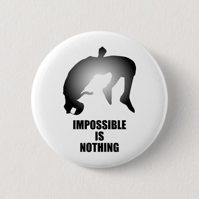 Super Ninja 6 Cm Round Badge (Front)