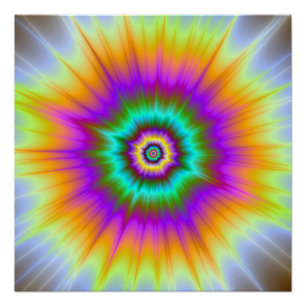 Super Nova In Colour The Zazzle Perfect Poster