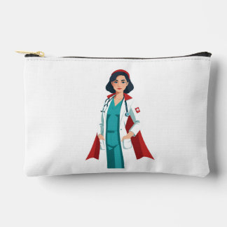 Super Nurse - Heroin in White Blouse Accessory Pouch