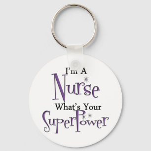 Super Nurse Key Ring