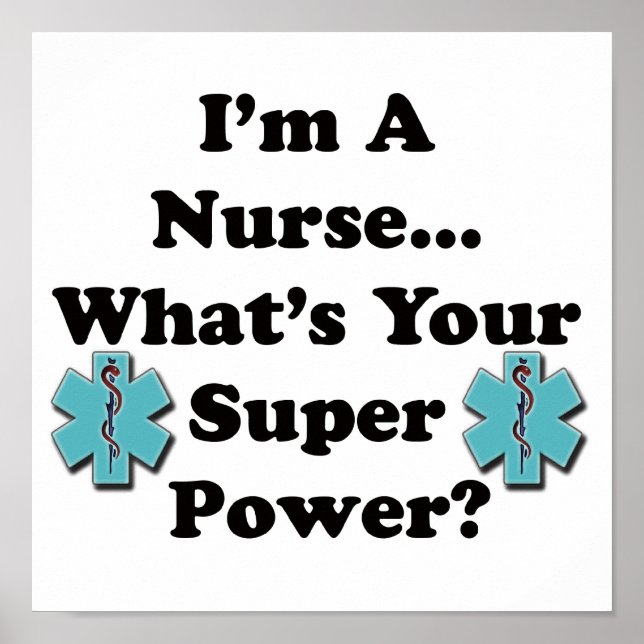 Super Nurse Poster (Front)