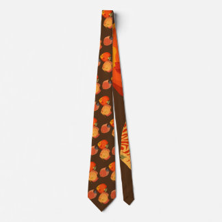 Super Orange Fish Tie
