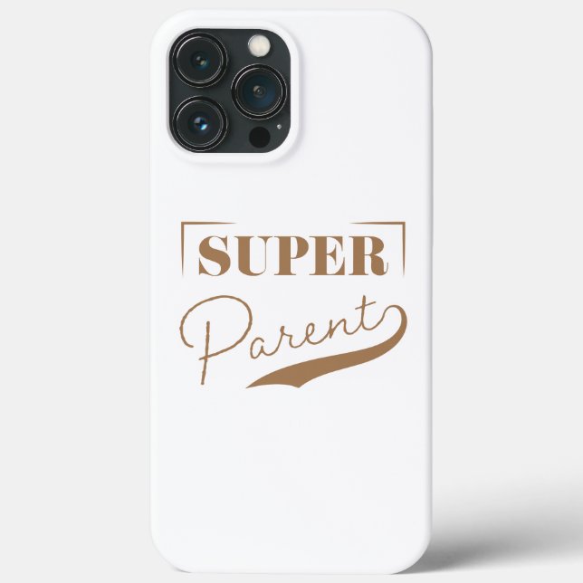 Super Parent Case-Mate iPhone Case (Back)