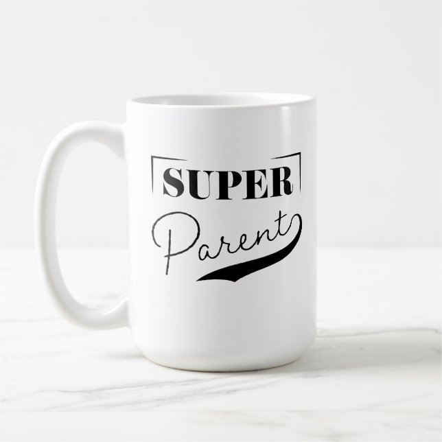 Super Parent Coffee Mug (Left)