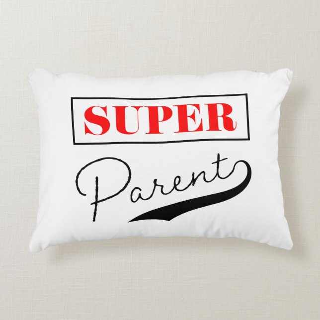 Super Parent Decorative Cushion (Front)