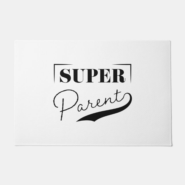 Super Parent Doormat (Front)