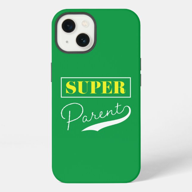 Super Parent iPhone Case (Back)
