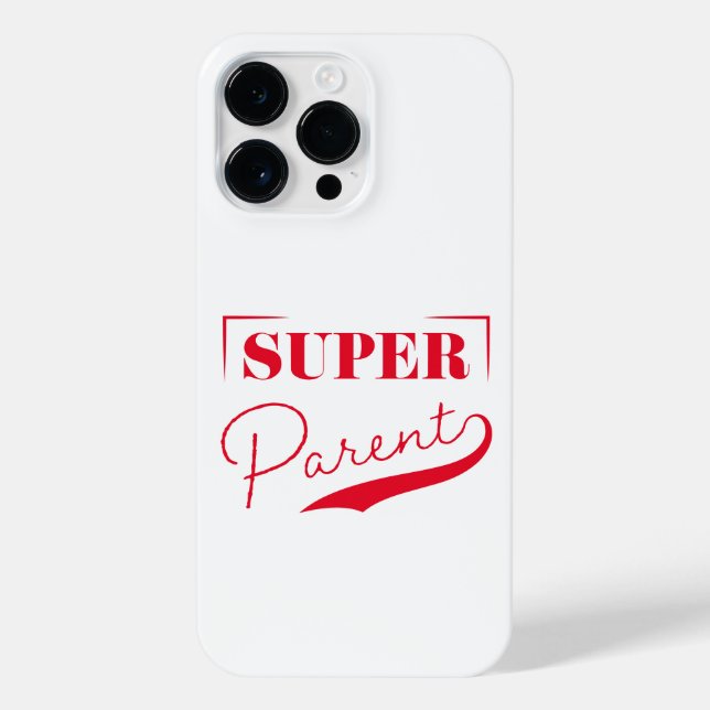 Super Parent iPhone Case (Back)
