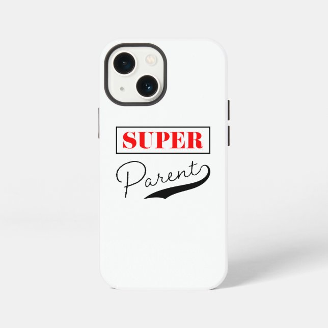 Super Parent iPhone Case (Back)