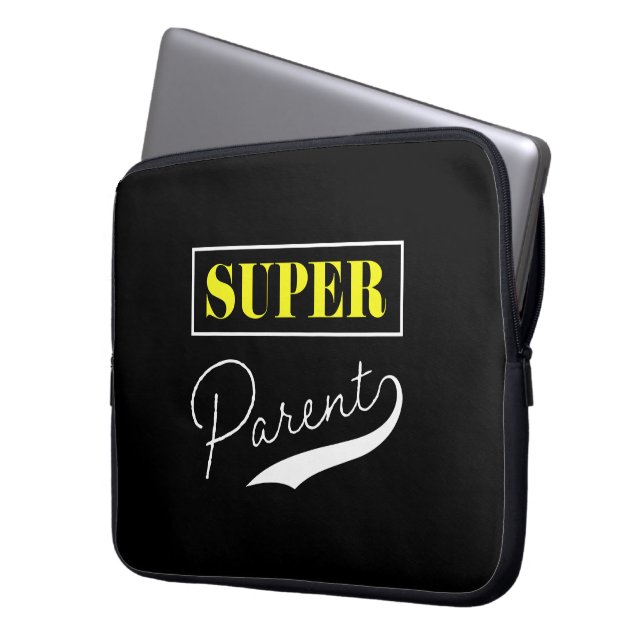 Super Parent Laptop Sleeve (Front Left)