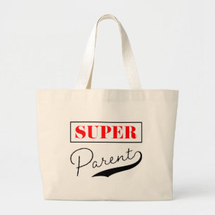Super Parent Large Tote Bag