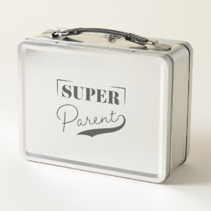 Super Parent Metal Lunch Box