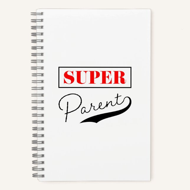 Super Parent Notebook (Front)