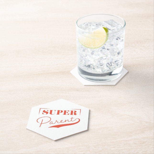 Super Parent Paper Coaster (Insitu)