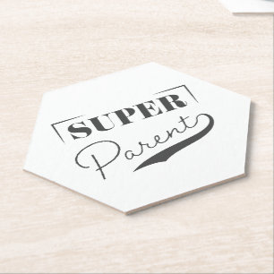 Super Parent Paper Coaster