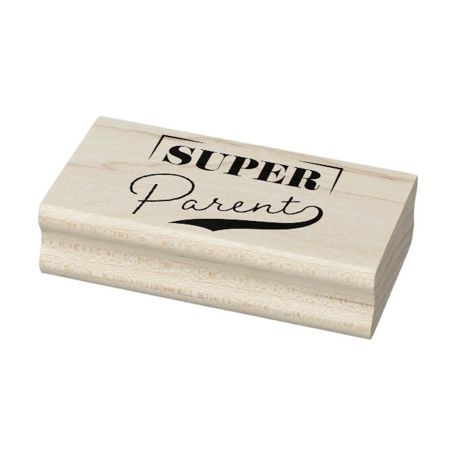 Super Parent Rubber Stamp (Stamp)
