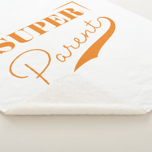 Super Parent Sherpa Blanket