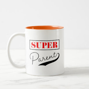 Super Parent Two-Tone Coffee Mug