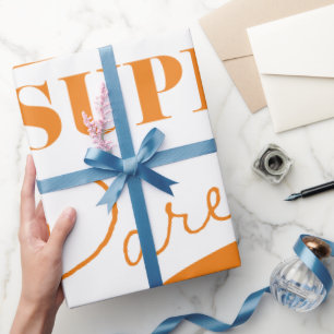Super Parent Wrapping Paper