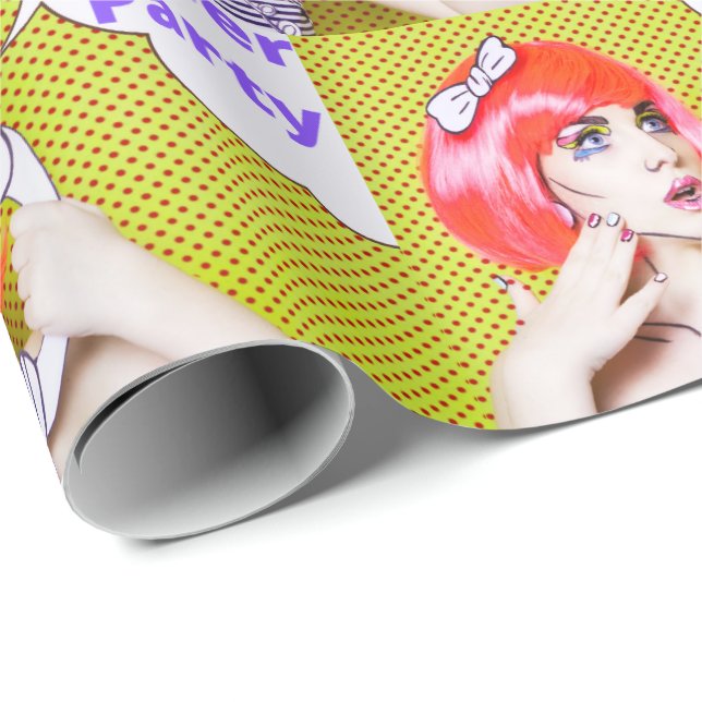 Super Party Wrapping Paper (Roll Corner)