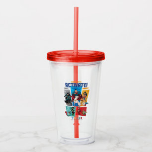 Super-Pets & Justice League - Activate! Acrylic Tumbler