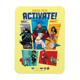 Super-Pets & Justice League - Activate! Magnet