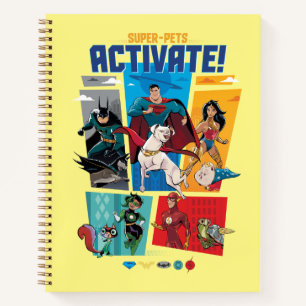 Super-Pets & Justice League - Activate! Notebook