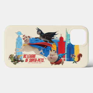 Super-Pets Patrolling Metropolis iPhone 13 Case