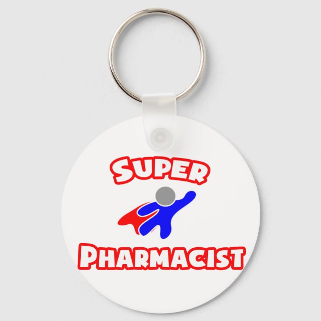 Super Pharmacist Key Ring (Front)