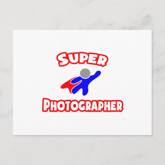 Super Photographer Postcard (Front)