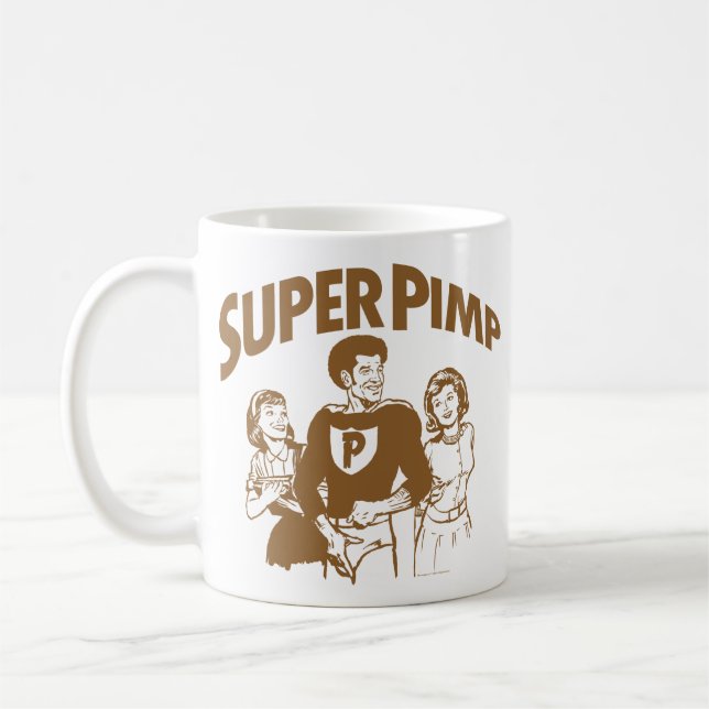 Super Pimp Mug (Left)