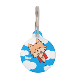 Super Pom Pet Tag