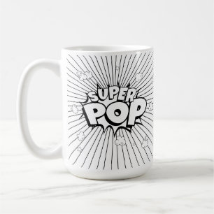 SUPER POP! Do It Yourself! Comic Book Pop Art Fun Coffee Mug