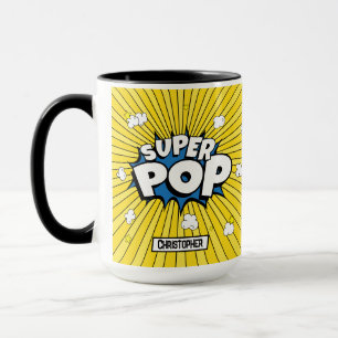 SUPER POP! Popcorn Poppin’ Fun Pun  Mug