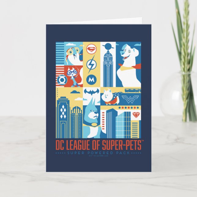 Super Powered Pack Art Deco Metropolis Card (Front)