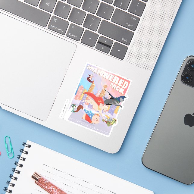 Super Powered Pack Metropolis Illustration (Laptop w/ iPhone)