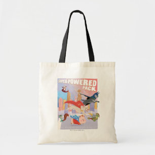 Super Powered Pack Metropolis Illustration Tote Bag