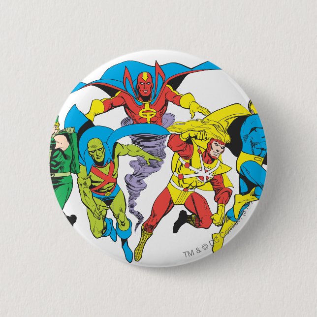 Super Powers™  Collection 10 6 Cm Round Badge (Front)