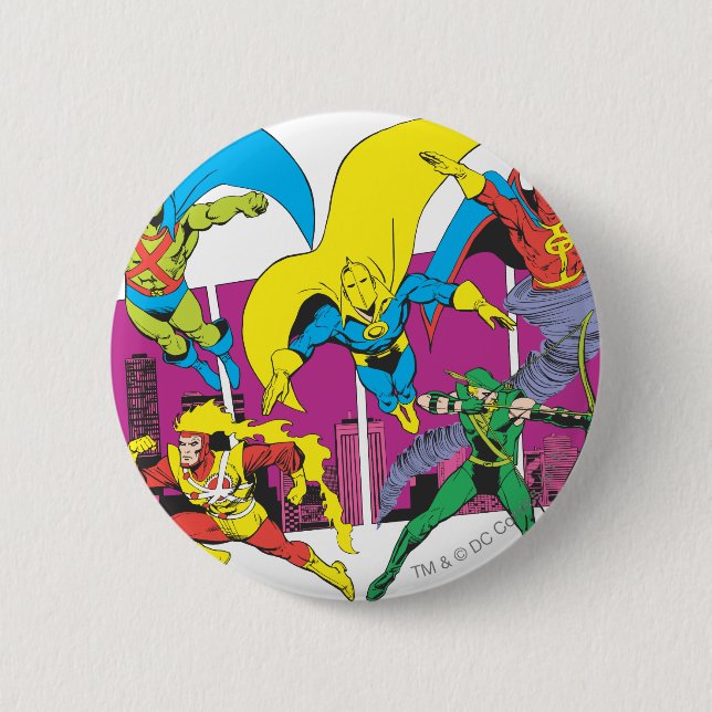 Super Powers™ Collection 17 6 Cm Round Badge (Front)