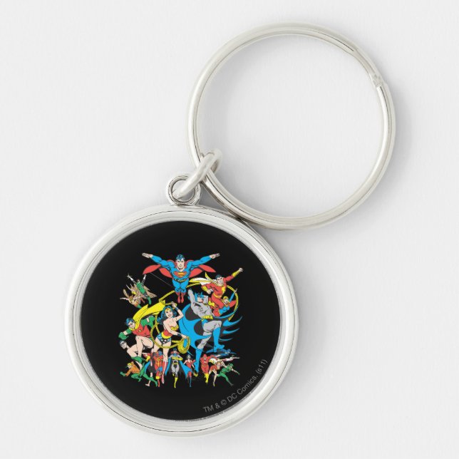 Super Powers™ Collection 4 Key Ring (Front)