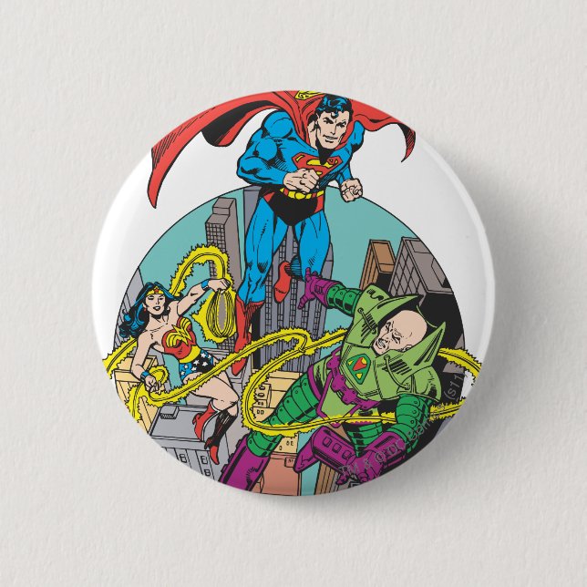 Super Powers™ Collection 6 Cm Round Badge (Front)
