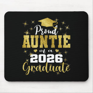 Super Proud Auntie Of 2026 Graduate Senior Graduat Mouse Pad
