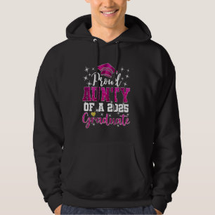 Super Proud Aunty of 2025 Graduate Senior Graduati Hoodie