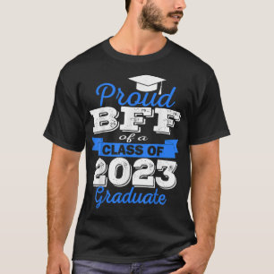 Super Proud Bff Of 2023 Graduate Awesome Family Co T-Shirt