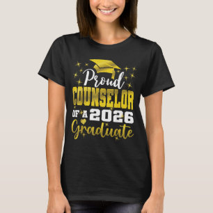 Super proud counsellor of 2026 graduate senior T-Shirt
