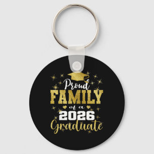 Super Proud Family Of 2026 Graduate Senior Family Key Ring