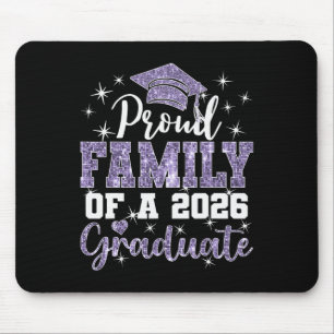 Super Proud Family Of 2026 Graduate Senior Graduat Mouse Pad