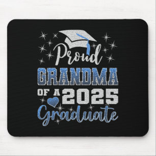 Super Proud Grandma Of 2025 Graduate Awesome Famil Mouse Pad