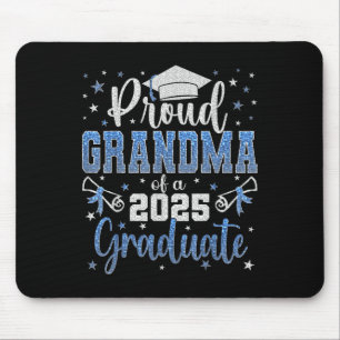Super Proud Grandma Of 2025 Graduate Graduation Fa Mouse Pad