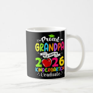 Super proud grandpa of 2026 graduate awesome coffee mug